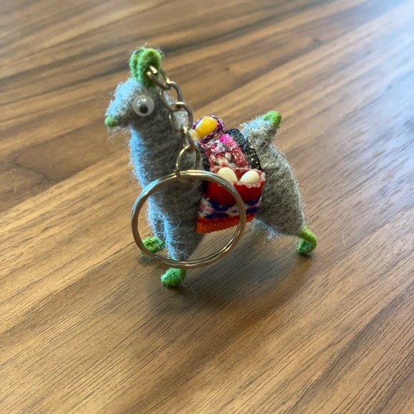 Alpaca keychain from Peru - Picture 2 of 5